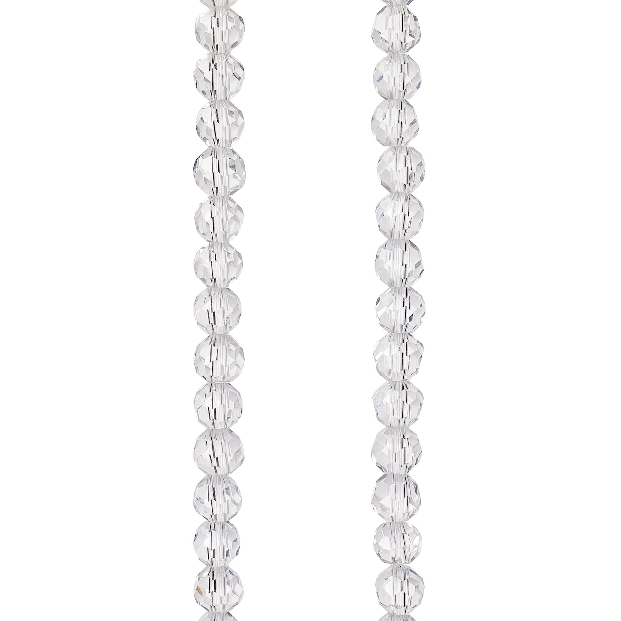 9 Pack: Crystal Glass Faceted Round Beads, 6mm by Bead Landing™